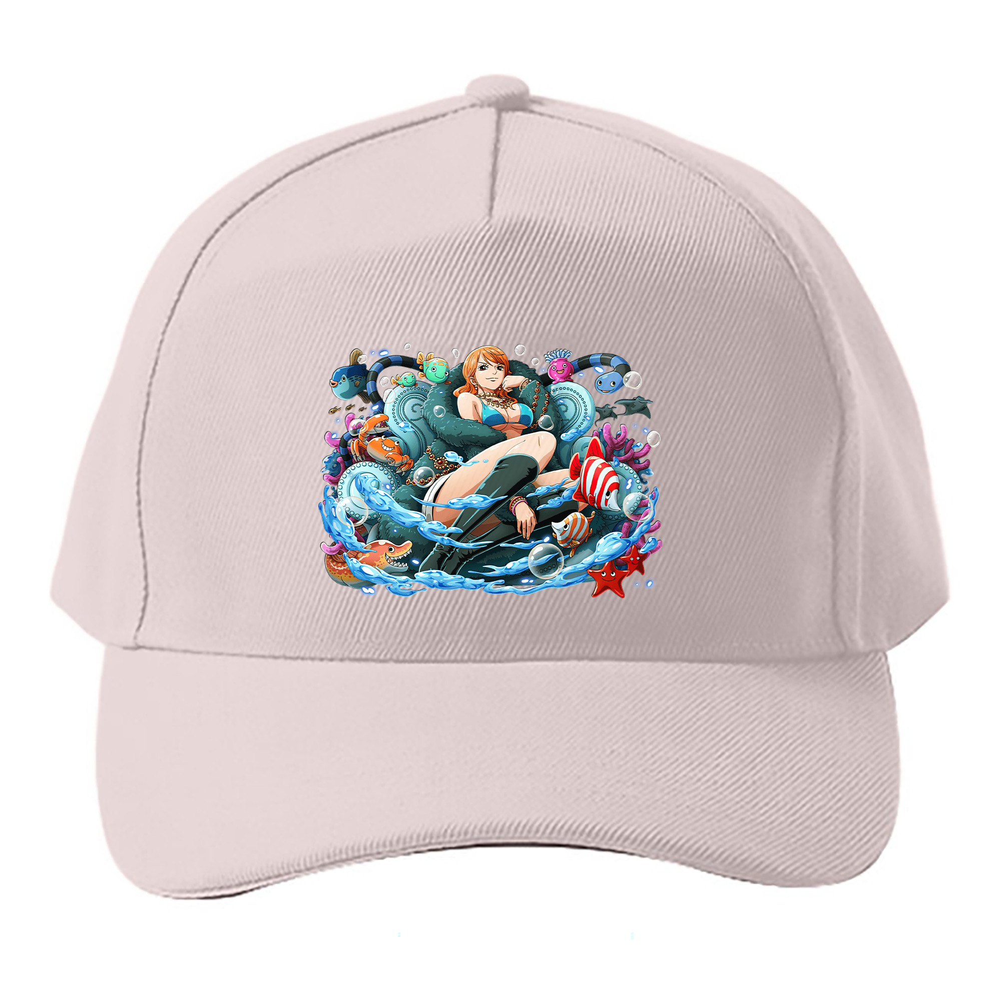 （画像用） ワンピース ナミ ONE PIECE Nami ベースボールキャップ 綿100％ 男女兼用 帽子 スポーツ